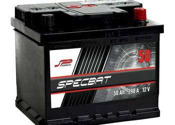 Akumulator 50Ah 390A SPECBAT EN PRAWY PLUS