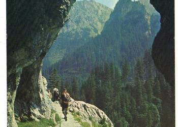 TATRY ZACHODNIE DOLINA KOŚCIELISKA WIDOK NA RAPTAWICKIE TURNIE