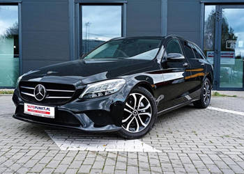 Mercedes-Benz Klasa C, 2020r. FV23% * LED HP * Skóra * BLIS * HUD * Podgrz…