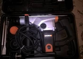 Mocna młoto wiertarka Worx 1250W nowa pneumatyczny udar