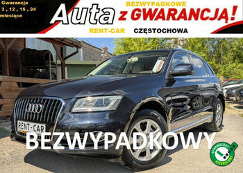 Audi Q5 2.0TDi*OPŁACONY*Bezwypadkowy Skóra*Klimatronik Serwis*VIP GWARANCJ…