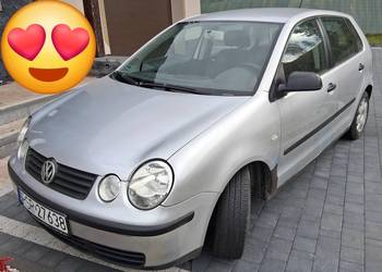 Volkswagen Polo 9N • 2004 r. • 1.2 Benzyna + LPG • Srebrny metalik