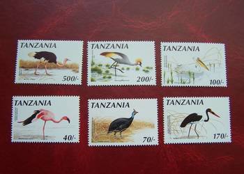 Tanzania 1990 MNH Mi.741/46 Fauna Ptaki  a