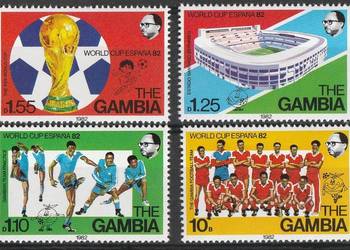 GAMBIA - MŚ HISZPANIA  PIŁKA NOŻNA - 1982 - CZYSTE **
