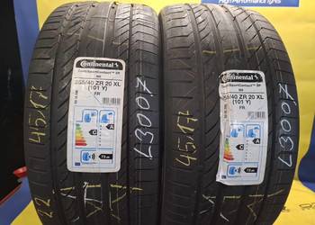 255/40 20XL  NOWE Continental 4517 Obrzycko L3007 WYSYŁKA / MONTAŻ