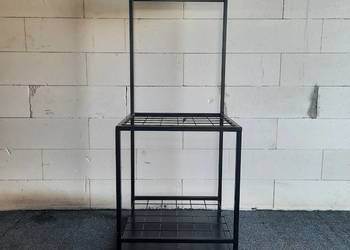 Regał Wieszak Czarny