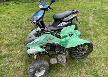 Quad 4t 125cm i skuter 2t keeway matrix 50