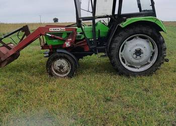 Deutz 5206 z turem ładowaczem