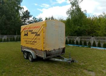 Przyczepa samochodowa TREBBINER Dmc 2 T Przyczepka Towarowa 300 x 150