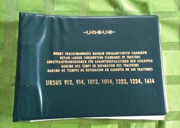 Katalog Normy Ursus 912, 914, 1012, 1014, 1222, 1224, 1614