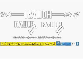 Naklejki Rauch MDS 65 M mocny klej, odporne, laminat UV
