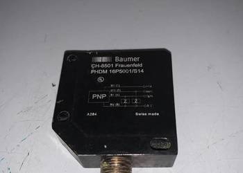 Baumer FHDM 16P5001/S14 photoelectric sensor /used