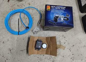 NOWY Zestaw do zawieszenie pneumatyczne kompresor autolaweta bus dostawczy