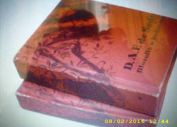 D.A.F. DE SADE FILOZOFIA W BUDUARZE 1-2 MINIATURA F.A.