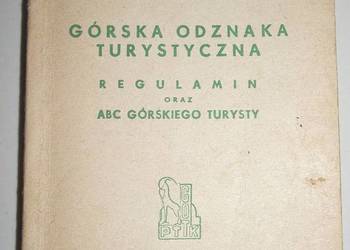 [G] Górska Odznaka Turystyczna Regulamin 1966 r.
