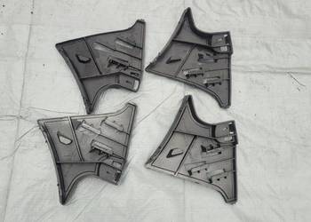 VW POLO 6Q 9N 02-05 LEWY PRAWY ŚLIZG ZDERZAKA TYL