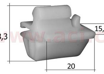SPINKA LISTWY BOCZNA SZEROKA MERCEDES 190 W201 A0019884581