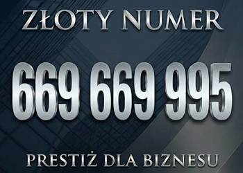 Złoty Numer 669_669_995 / VIP / Dla Biznesu