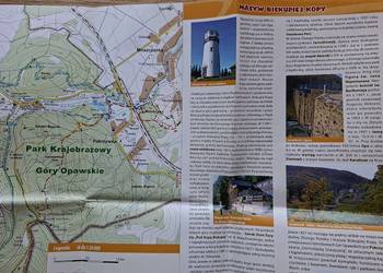Park Krajobrazowy Góry Opawskie 1:20 000 Głuchołazy