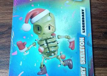 Stumble guys 125 Merry Skeleton Legendary Karta kolekcjonerska