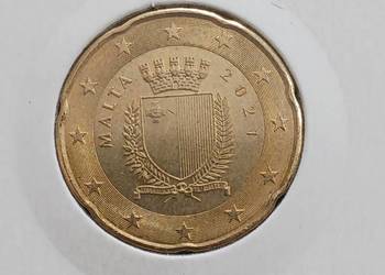 20 Eurocentów Malta 2021 r.
