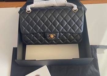 torebka chanel flap premium skóra zestaw pudełko