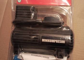 Kompresor samochodowy 12 v  mini kompresor trzy końcówki uniwersalny