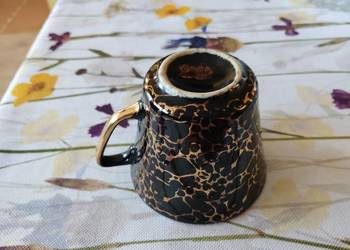 PRL filiżanka porcelana marmurek