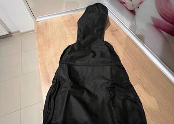 Czarne materiałowe etui na gitarę 3/4