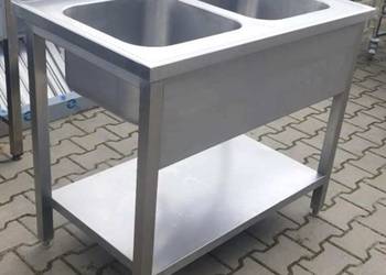 Zlew 2 Komorowy Z Półką - 100/60/85 cm