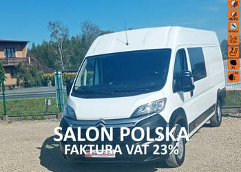 Citroen Jumper 7- osobowy*doka*brygadówka*