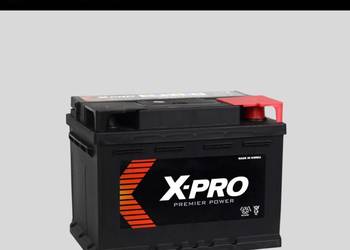 Akumulator X-PRO 60Ah 540A EN niski Prawy Plus