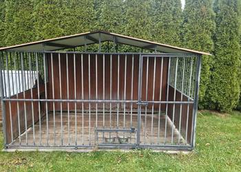 kojec dla psa wraz z ocieplaną budą