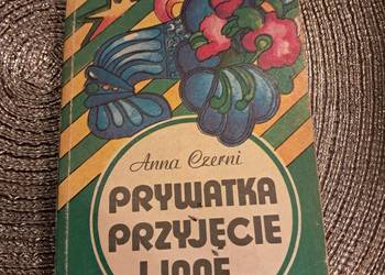 książka z 1980r "prywatka, przyjęcie i inne" Anny Czerni stan db+