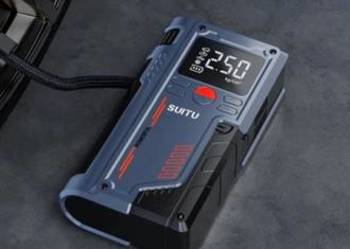 Urządzenie rozruchowe wielofunkcyjne z pompką elektryczną 2w1