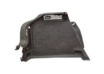 TAPICERKA BOCZEK BAGAŻNIKA LEWY AUDI A3 8P 8P3863879AF CZARNY - SOUL