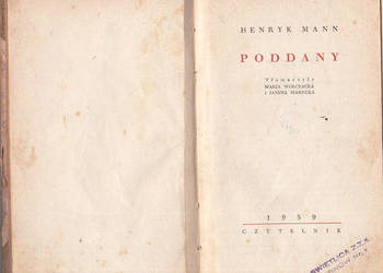 (02338) PODDANY – HENRYK MANN