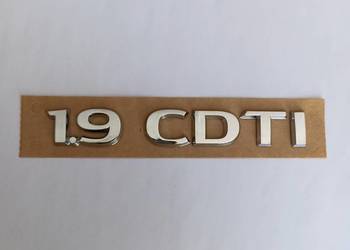 Napis emblemat Opel 1.9 CDTI