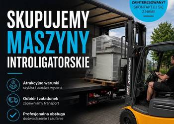 Kupimy maszyny introligatorskie, drukarskie, poligraficzne