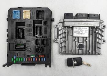 Sterownik Silnika Peugeot 407 2.0 HDI 9664873380 9663548180 ZESTAW