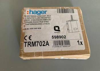 Hager KNX RF quicklink 2-kanałowe wejście przyciskowe, na baterie, jasnosz…