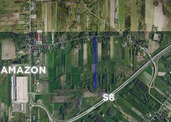 7881 m² z projektem domu • Media • Spokój i zieleń