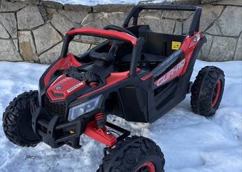 Buggy na akumulator 4x4 12V dla dzieci ATV Defend