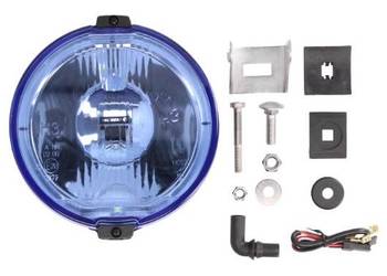 Reflektor Uniwersalny Lampa LED RING Niebieski 12v