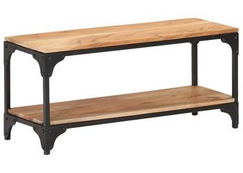 vidaXL Stolik kawowy, 90x30x40 cm, lite drewno akacjowe(SKU:320260)