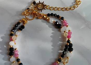 Bransoletka z naturalnych kamieni