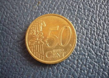 Moneta 50 Eurocent 1999 rok Miguel Cervantes.