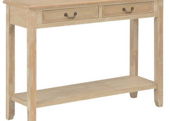 Stolik konsola 110 x 35 x 80 cm drewniany WM-249904