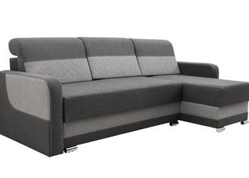 Narożnik Szary z Funkcją Spania FOX