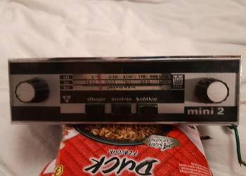 Vintage Radio samochodowe UNITRA ZRK Mini2 lata 60 NOWE Unikatowe Sprawne